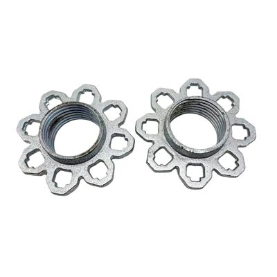 Precyzyjnie zaprojektowana, plastyczna nakrętka z żeliwa sferoidalnego do rusztowań na zamówienie, zapewniająca stabilne konstrukcje rusztowań