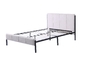 183x203cm Rama łóżka z drewnianej platformy Podwójne wzory Queen Size