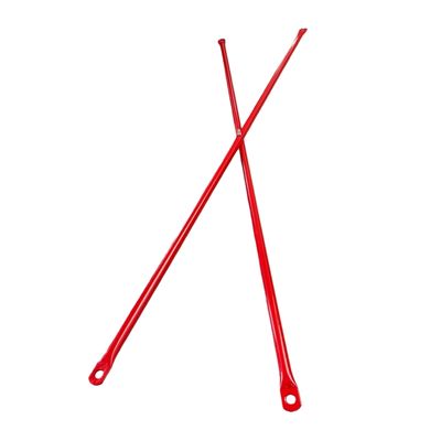 20MM Czerwone ocynkowane stalowe ramy rusztowań krzyżowych