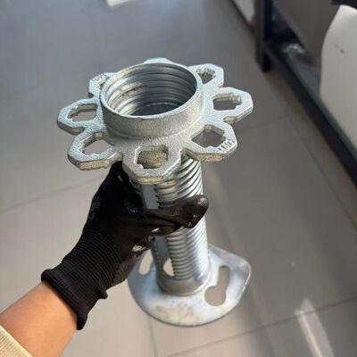 Precyzyjnie zaprojektowana, plastyczna nakrętka z żeliwa sferoidalnego do rusztowań na zamówienie, zapewniająca stabilne konstrukcje rusztowań