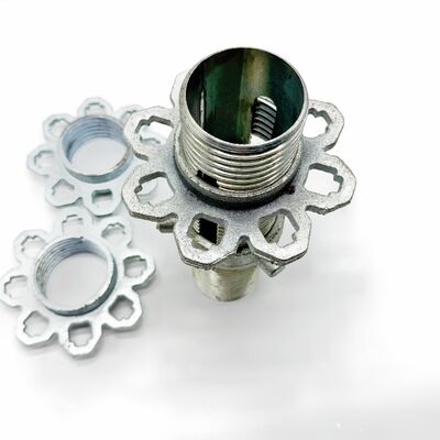 Precyzyjnie zaprojektowana, plastyczna nakrętka z żeliwa sferoidalnego do rusztowań na zamówienie, zapewniająca stabilne konstrukcje rusztowań