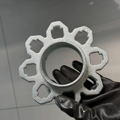 Precyzyjnie zaprojektowana, plastyczna nakrętka z żeliwa sferoidalnego do rusztowań na zamówienie, zapewniająca stabilne konstrukcje rusztowań